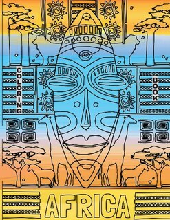 Front cover_Africa Coloring Book