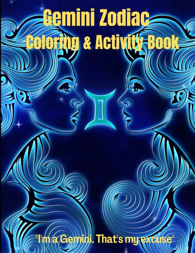 Couverture_Gemini Zodiac Coloring & Activity Book