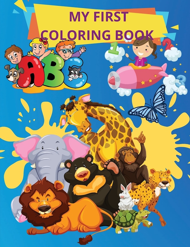 Front cover_My First Coloring Book
