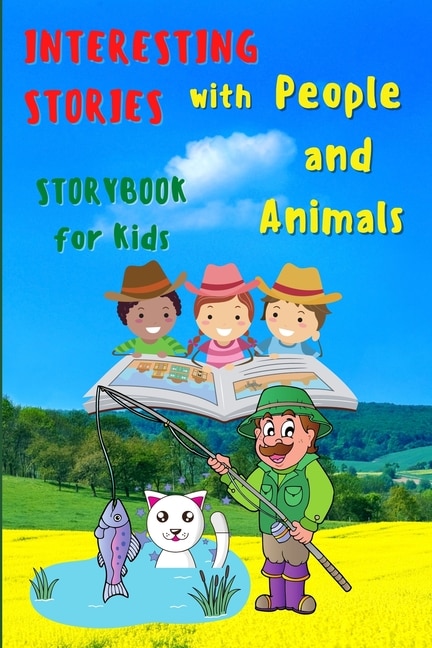 Front cover_Interesting STORIES with People and Animals - StoryBook For Kids