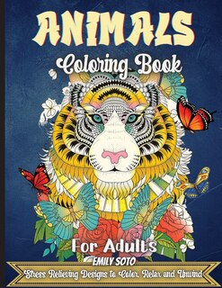 Couverture_Animals Coloring Book For Adults