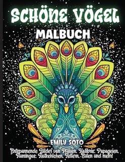Front cover_Schöne Vögel Malbuch