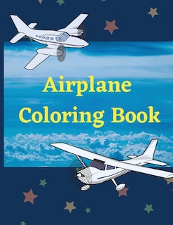 Front cover_Airplane Coloring Book