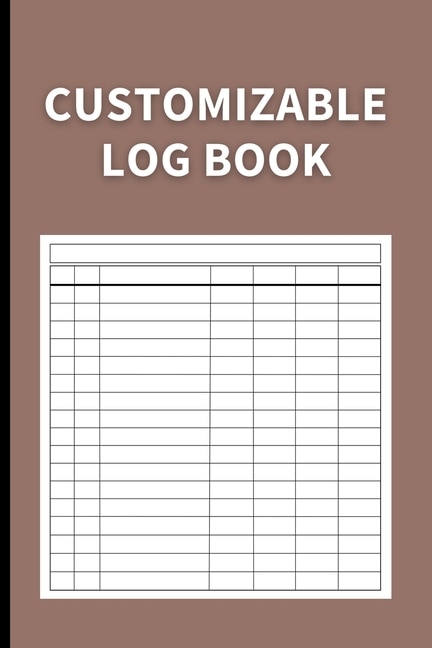 Couverture_Customizable Log Book