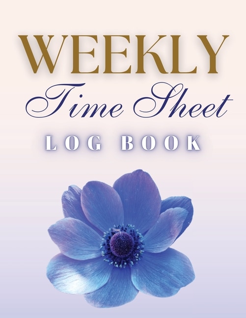 Front cover_Weekly Time Sheet Log Book