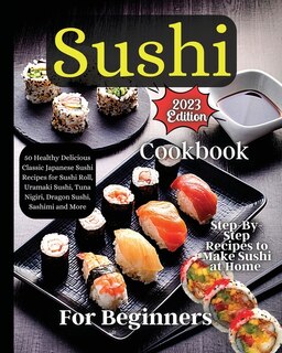 Front cover_Sushi Cookbook For Beginners