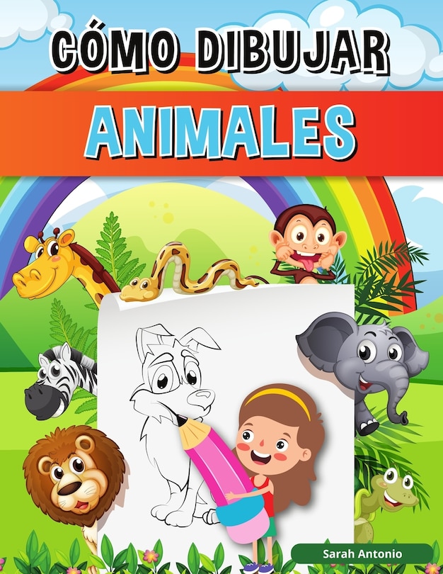 Couverture_Libro Cómo Dibujar Animales para Niños