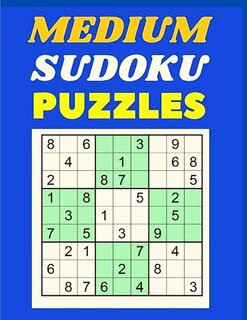 Couverture_Sudoku Puzzles Medium Level