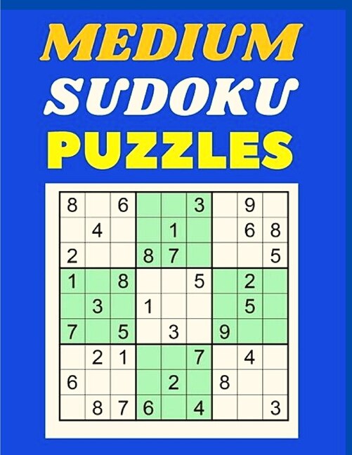 Couverture_Sudoku Puzzles Medium Level