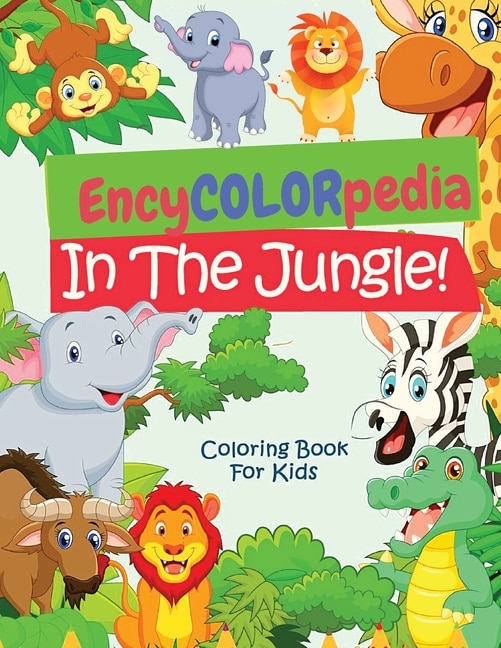Couverture_EncyCOLORpedia - Jungle Animals