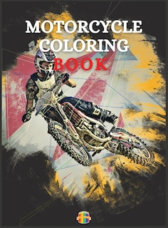 Front cover_Motorcycle Coloring Book