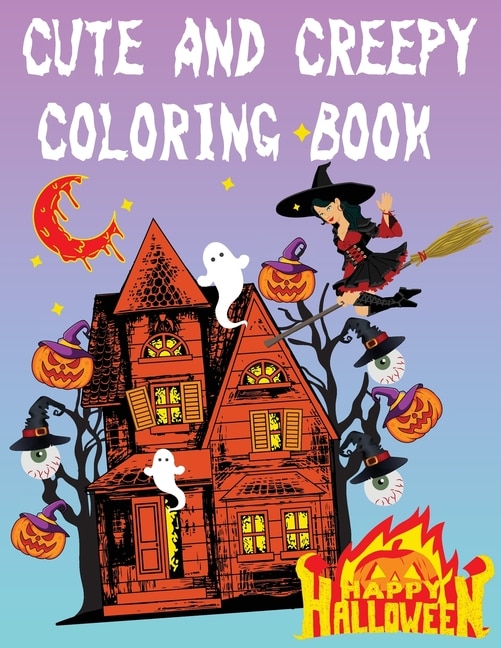Couverture_Cute And Creepy Coloring Book