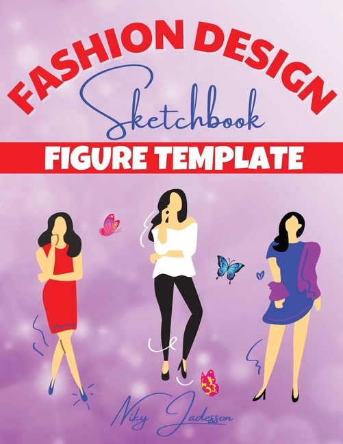 Front cover_Fashion Design Sketchbook Figure Template