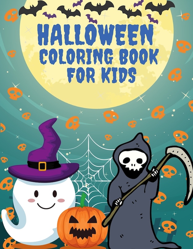 Couverture_Halloween Coloring Book For Kid