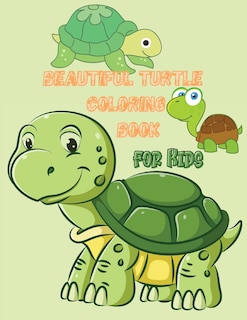 Couverture_Beautiful Turtle Coloring Book for Kids