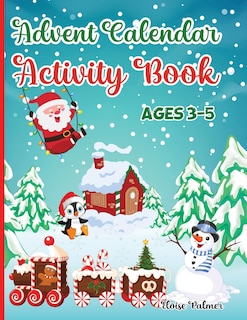 Front cover_Advent Calendar Activity Book for Kids Ages 3-5