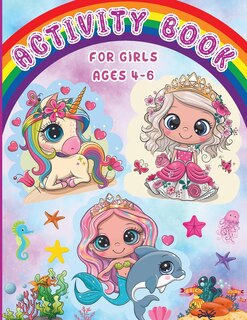 Front cover_Activity Book for Girls Ages 4-6