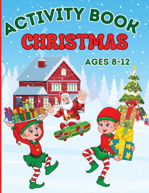 Couverture_Christmas Activity Book for Kids Ages 8-12