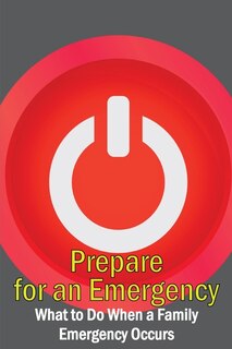 Couverture_Prepare for an Emergency