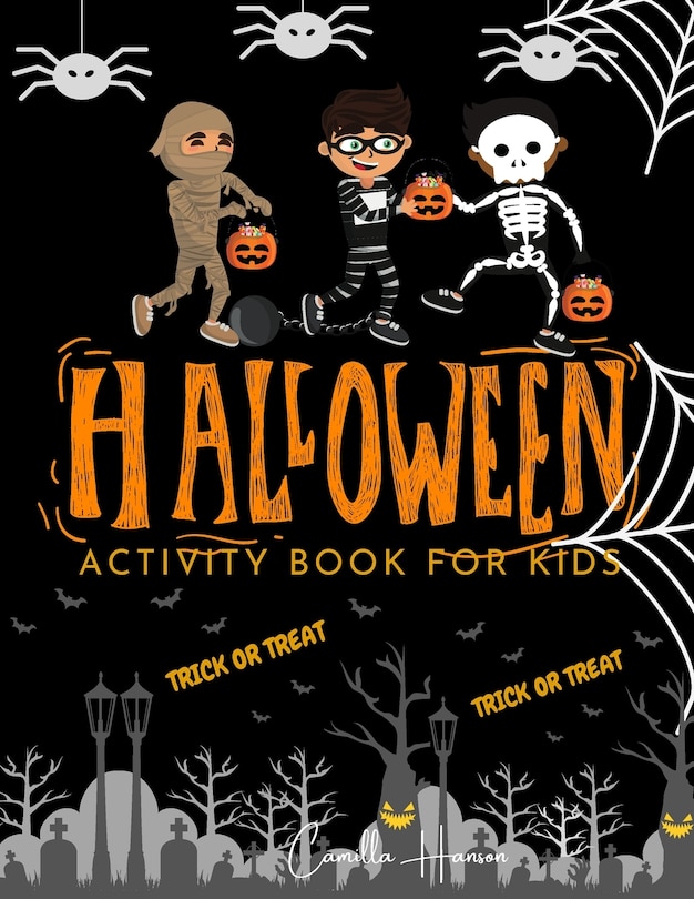Couverture_Halloween Activity Book for Kids