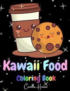 Front cover_Kawaii Food Coloring Book