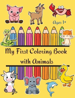 Couverture_My First Coloring Book with Anmals for ages 1+