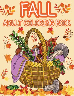 Couverture_Fall adult coloring book