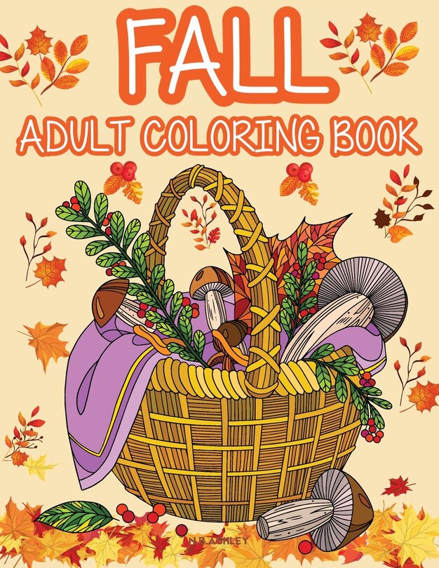 Couverture_Fall adult coloring book