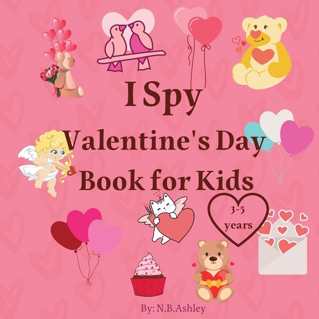 Front cover_I Spy Valentine's Day Book for Kids