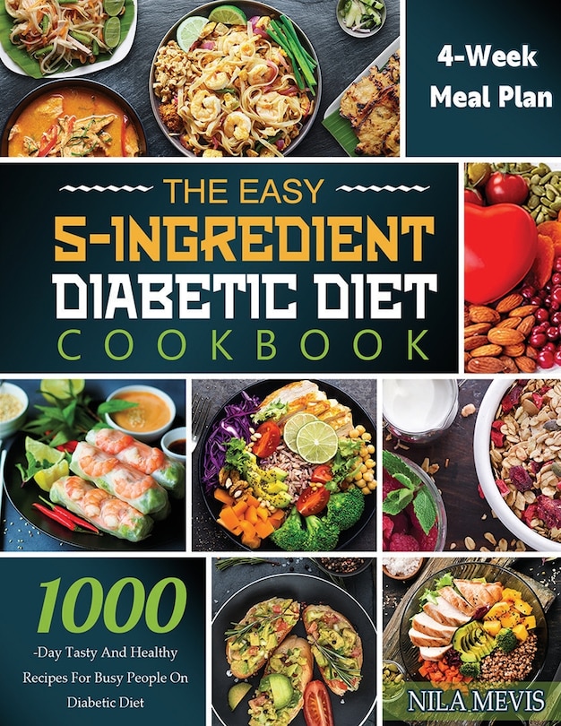 Front cover_The Easy 5-Ingredient Diabetic Diet Cookbook