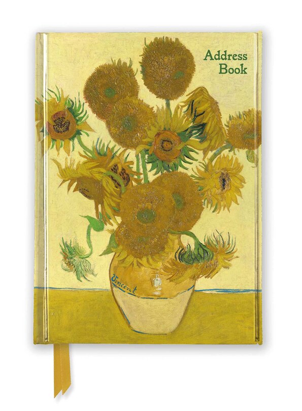 Front cover_National Gallery: Sunflowers (Address Book)