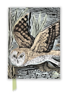 Front cover_Angela Harding: Marsh Owl (Address Book)