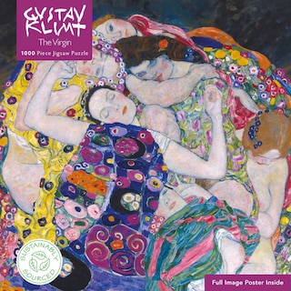 Front cover_Adult Sustainable Jigsaw Puzzle Gustav Klimt: The Virgin