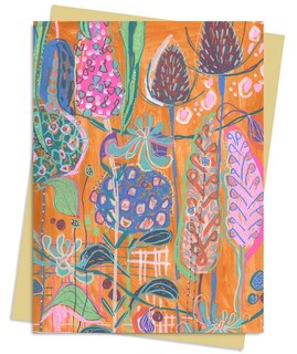 Front cover_Lucy Innes Williams: Orange Hydrangeas Greeting Card Pack