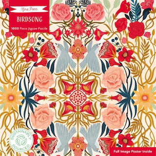 Front cover_Adult Sustainable Jigsaw Puzzle Nina Pace: Birdsong