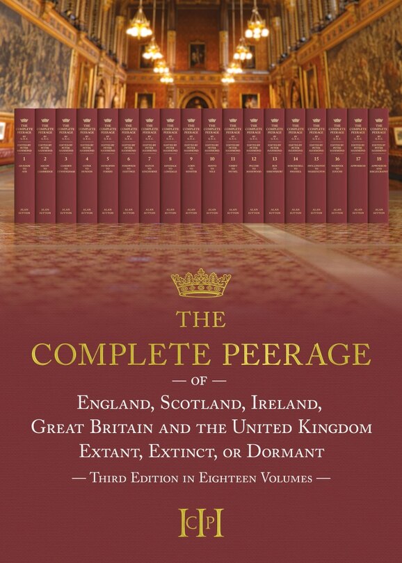 Front cover_Complete Peerage