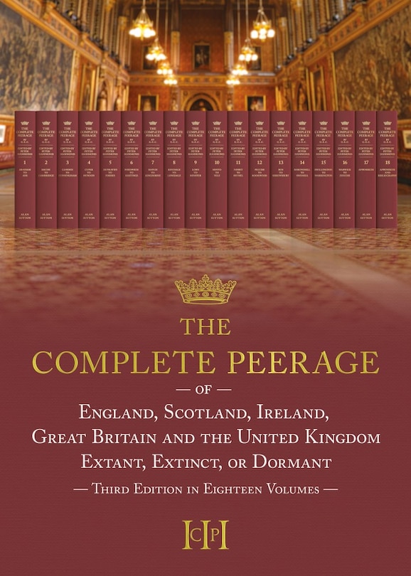 Front cover_The Complete Peerage