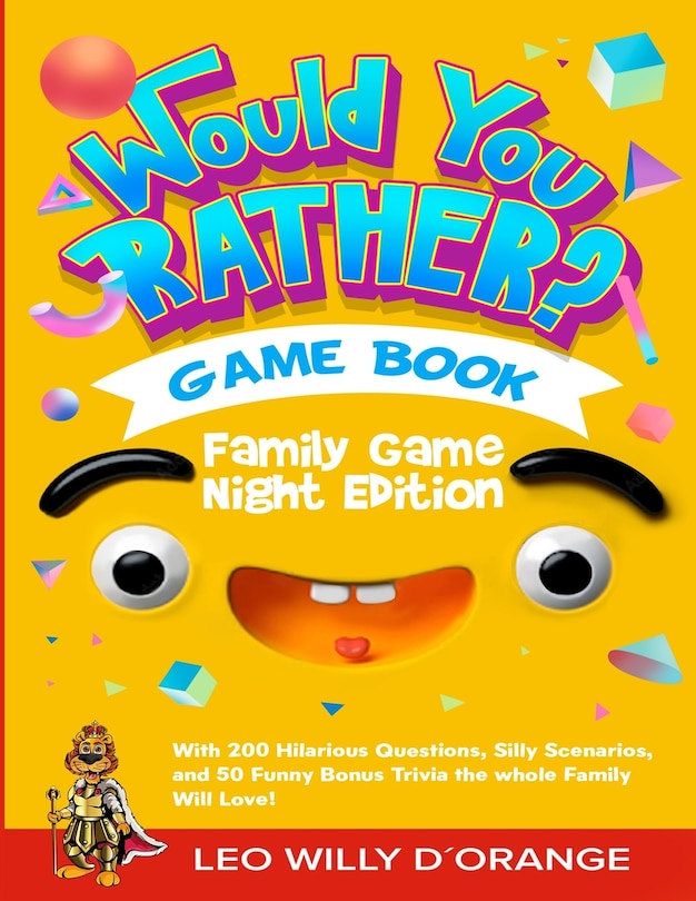 Front cover_Would You Rather Game Book Family Game Night Edition