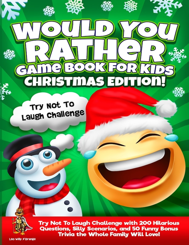 Couverture_Would You Rather Game Book for Kids Christmas Edition!