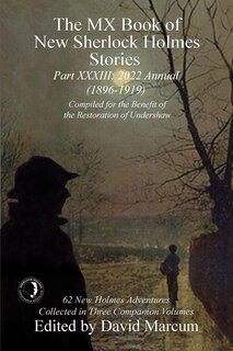 Front cover_The MX Book of New Sherlock Holmes Stories - Part XXXIII