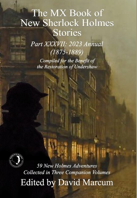 Front cover_The MX Book of New Sherlock Holmes Stories Part XXXVII