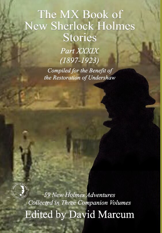 Front cover_The MX Book of New Sherlock Holmes Stories Part XXXIX