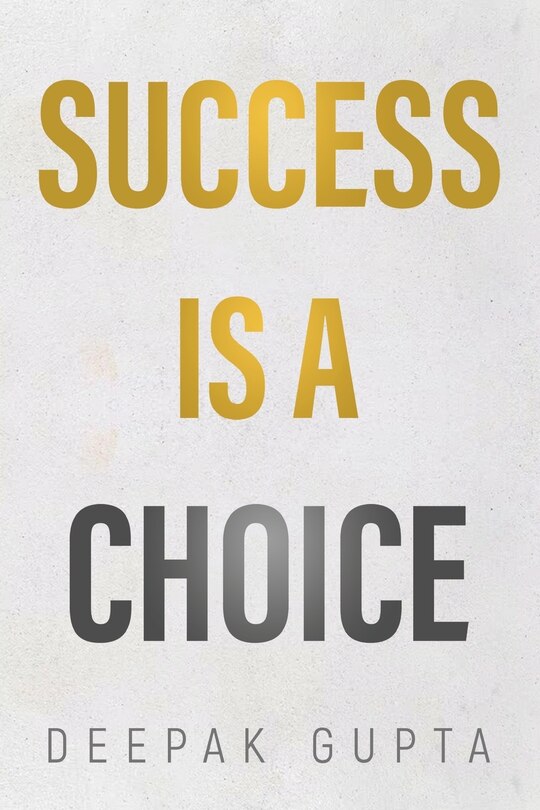 Front cover_Success is a Choice