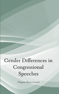 Front cover_Gender Differences in Congressional Speeches