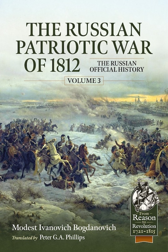 Front cover_Russian Patriotic War of 1812 Volume 3