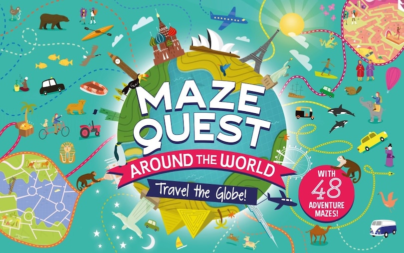 Couverture_Maze Quest: Around the World