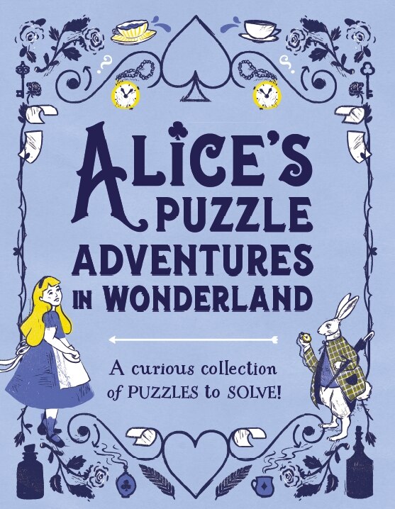 Front cover_Alice's Puzzle Adventures in Wonderland