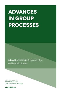 Couverture_Advances in Group Processes