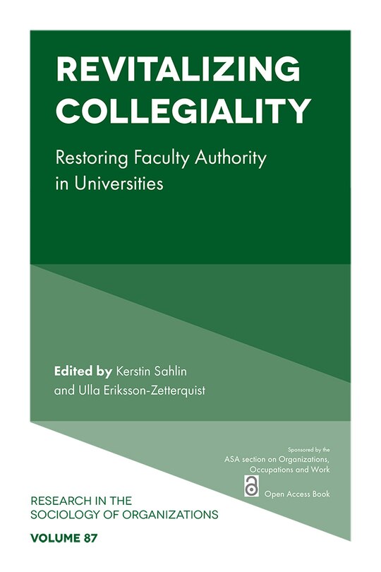 Front cover_Revitalizing Collegiality