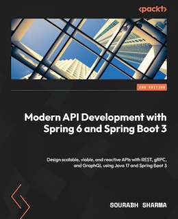 Front cover_Modern API Development with Spring 6 and Spring Boot 3 - Second Edition